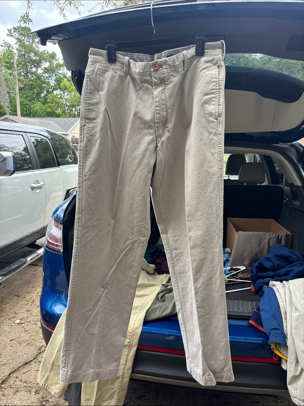 Timberland Classic Men's Stone Chino Pants — Neutral Casual Staple